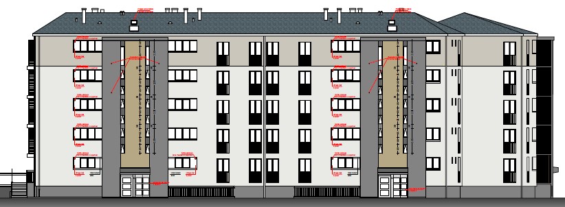 Réhabilitation énergétique de 90 logements collectifs – ANGERS (49)