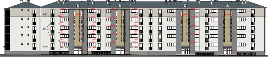 Réhabilitation énergétique de 90 logements collectifs – ANGERS (49)